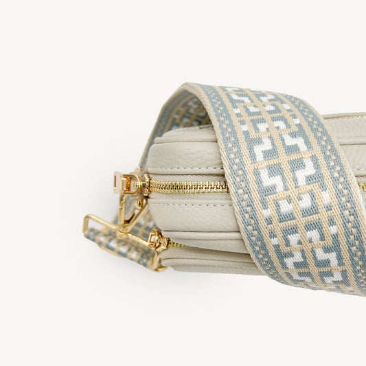 Stone Washed Tapestry Strap
