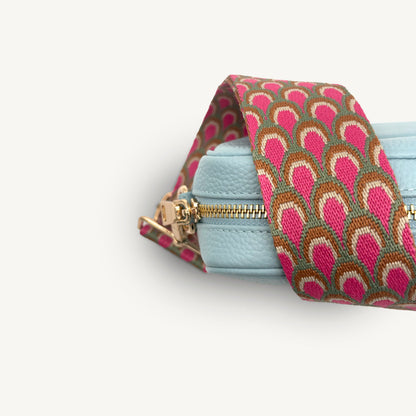 Pink Peacock Strap