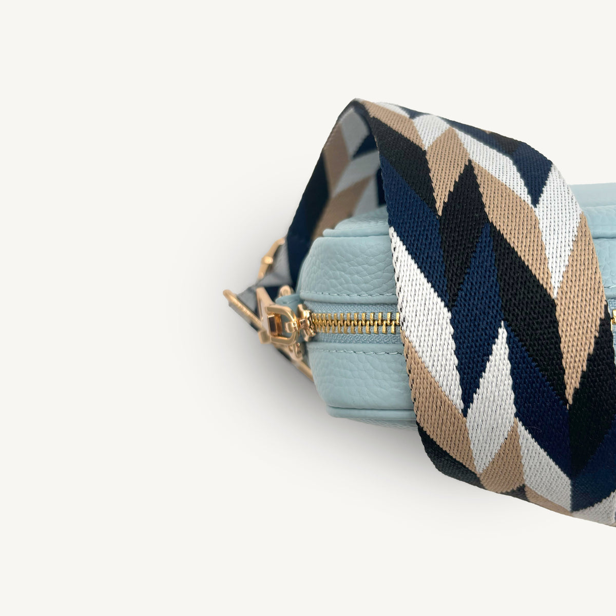 Navy & White Mosaic Strap