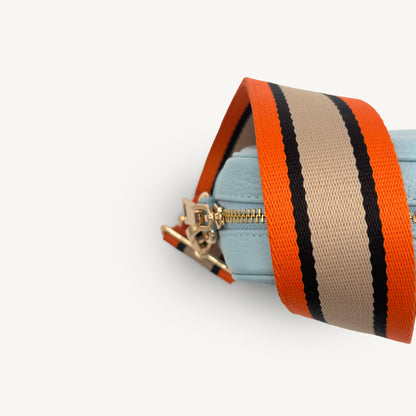 Orange, Tan & Black Stripe Strap