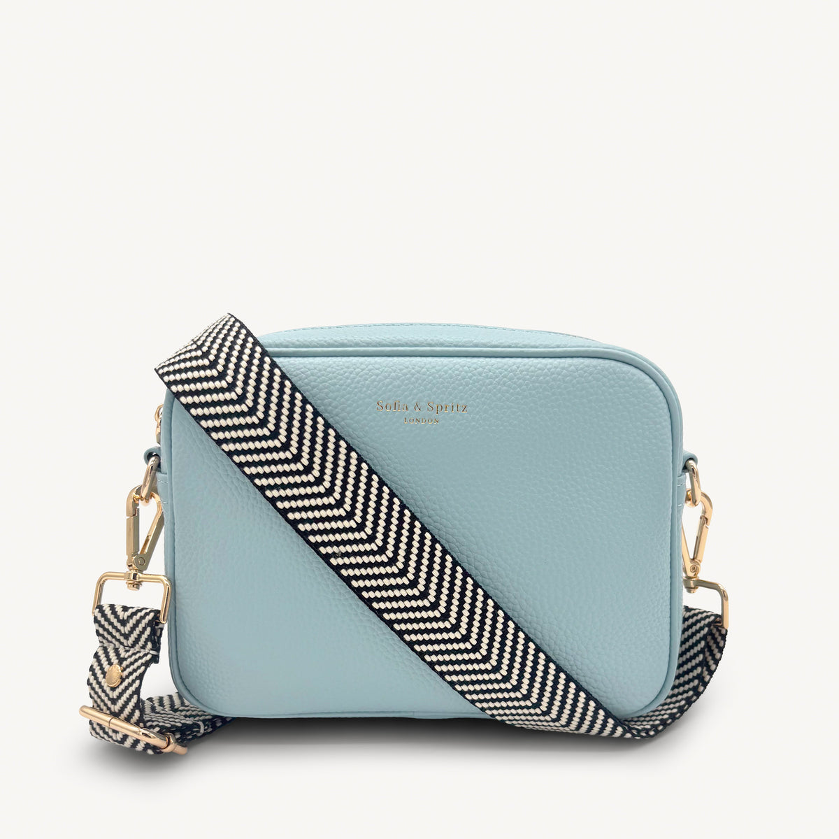 Black & White Chevron Strap