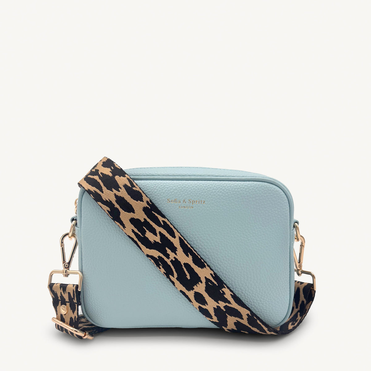 Black & Beige Leopard Strap