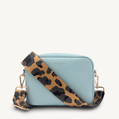 Gold & Grey Leopard Strap