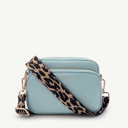 Black & Beige Leopard Strap