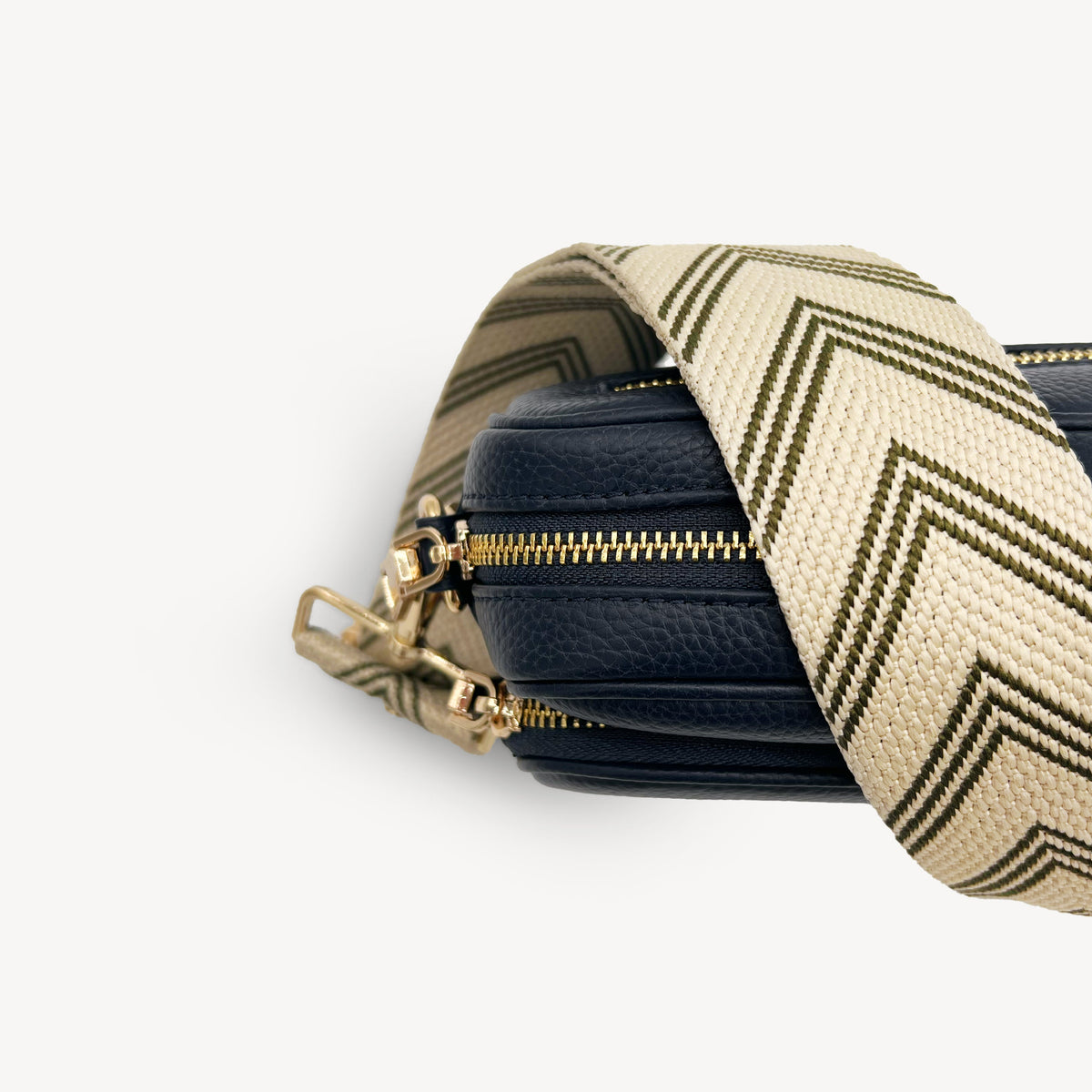 Olive Green & Stone Arrow Strap