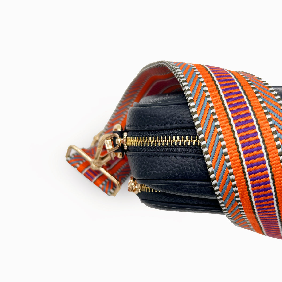 Orange Assortment Stripe Aztec Strap