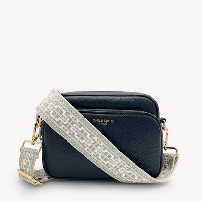 Stone Washed Tapestry Strap