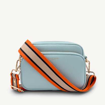 Orange, Tan & Black Stripe Strap
