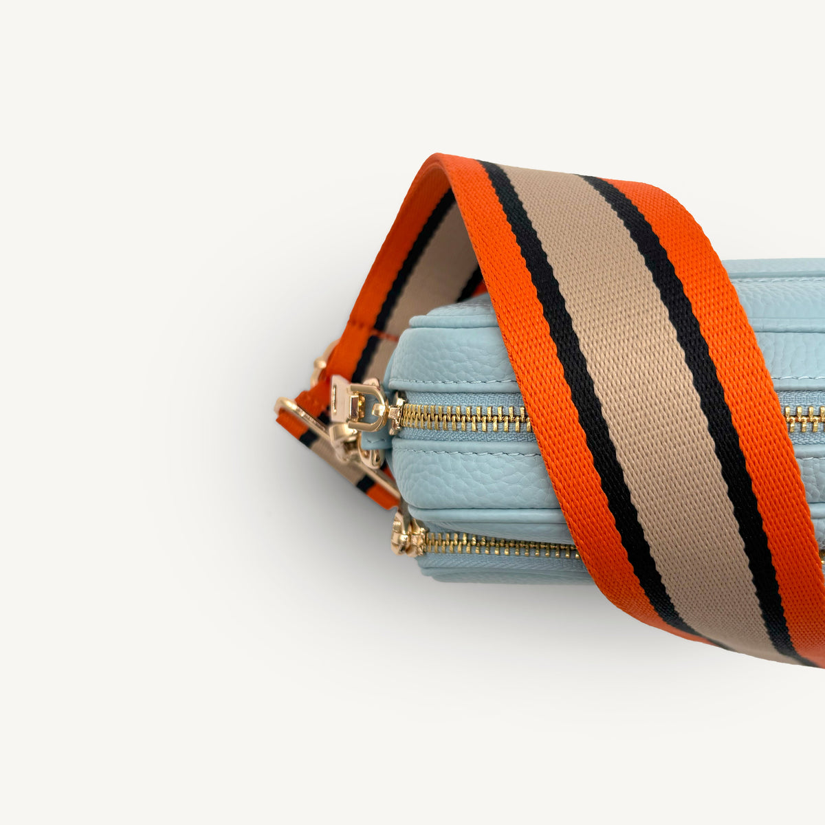 Orange, Tan & Black Stripe Strap