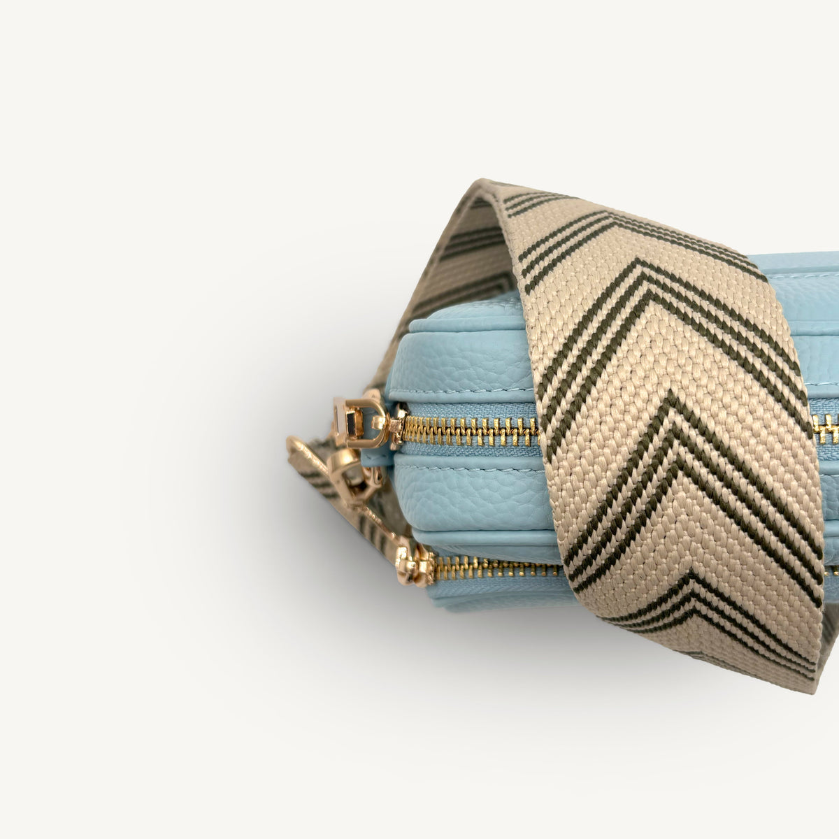 Olive Green & Stone Arrow Strap