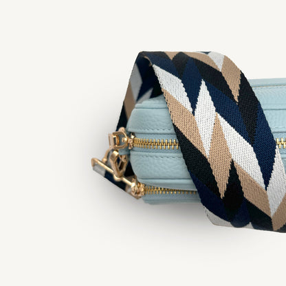 Navy & White Mosaic Strap