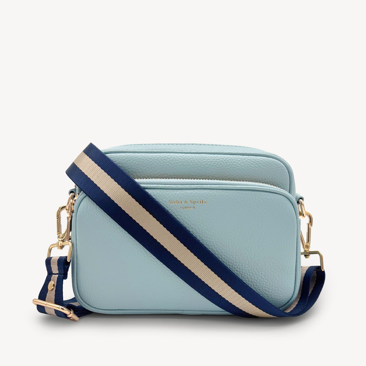 Navy & Gold Stripe Strap