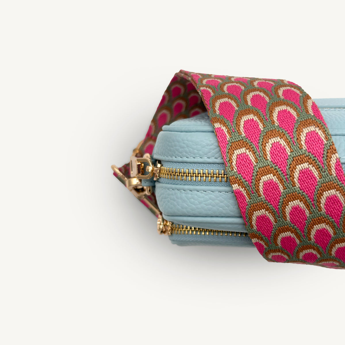 Pink Peacock Strap