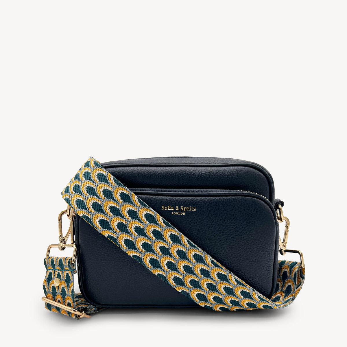 Teal Peacock Strap