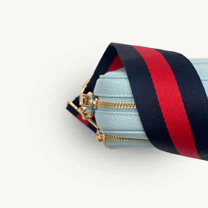 Navy & Red Stripe Strap