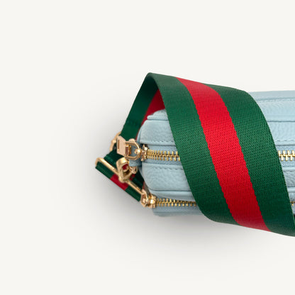 Green & Red Stripe Strap