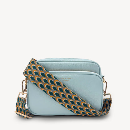 Teal Peacock Strap