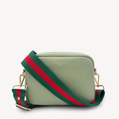 Green & Red Stripe Strap
