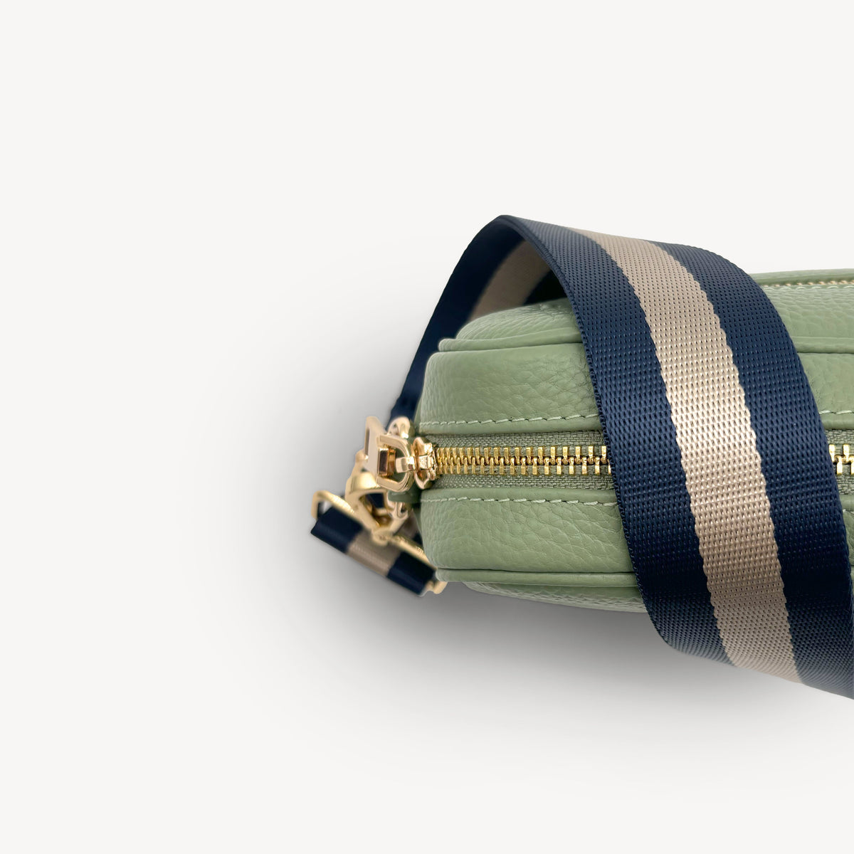 Navy & Gold Stripe Strap