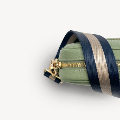 Navy & Gold Stripe Strap