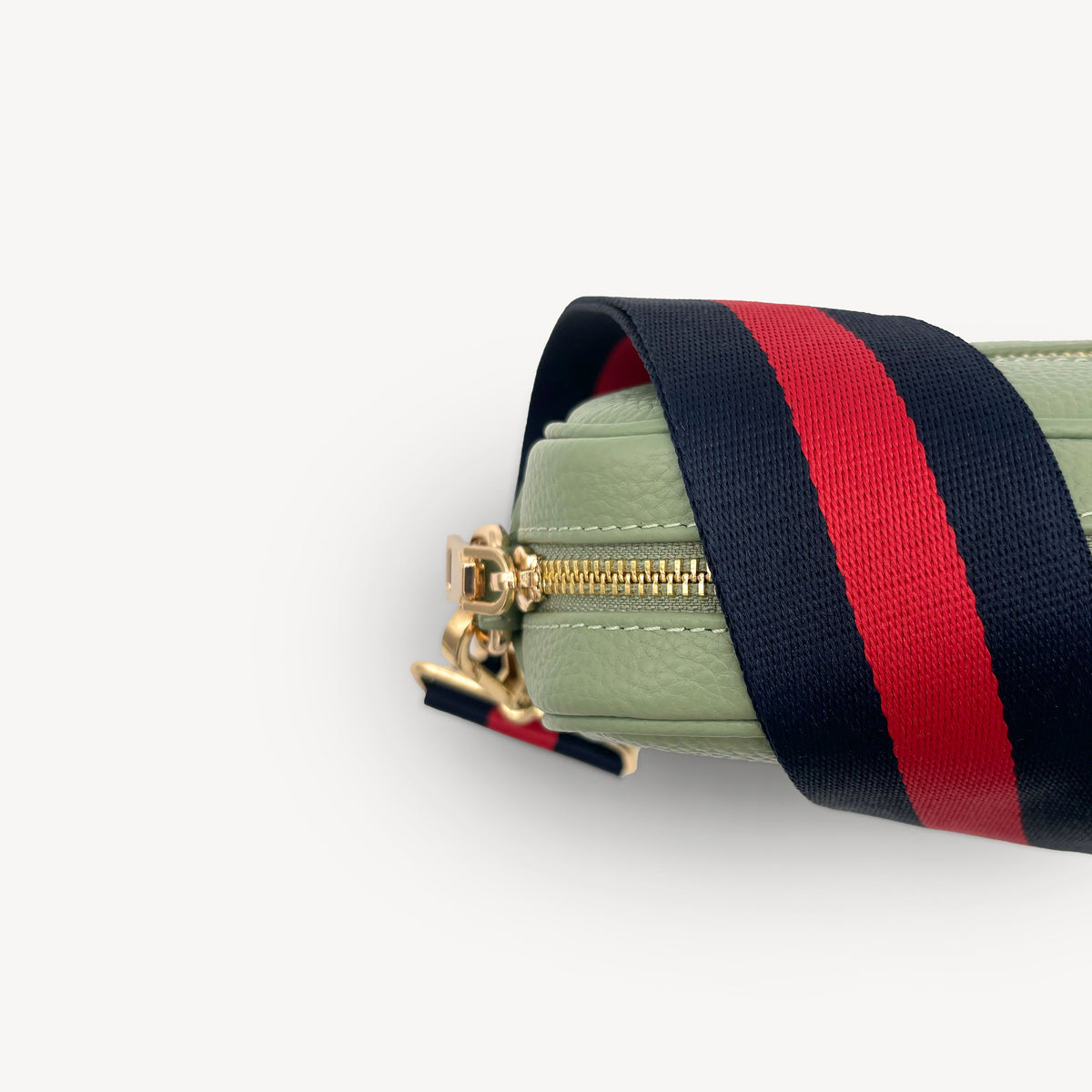 Navy & Red Stripe Strap