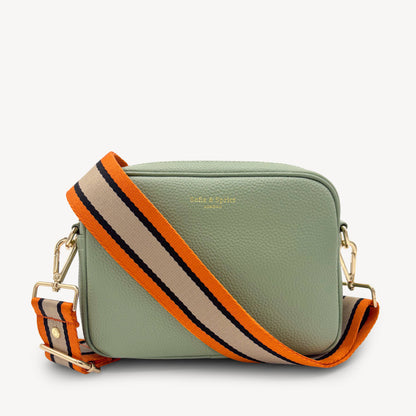Orange, Tan & Black Stripe Strap
