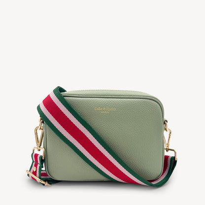 Red, Pink & Green Stripe Strap