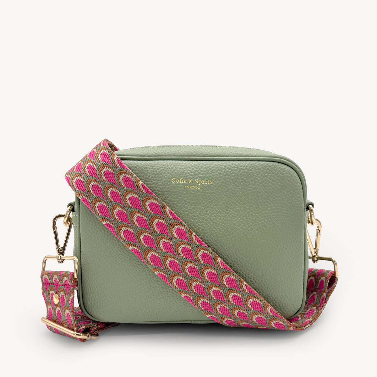 Pink Peacock Strap