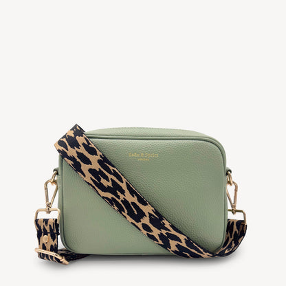 Black & Beige Leopard Strap