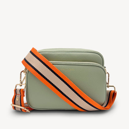 Orange, Tan & Black Stripe Strap