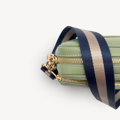 Navy & Gold Stripe Strap
