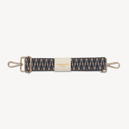 Blue & Stone Zigzag Strap