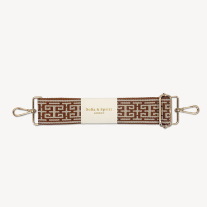 Tan & Stone Greek Strap
