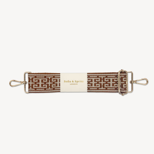 Tan & Stone Greek Strap