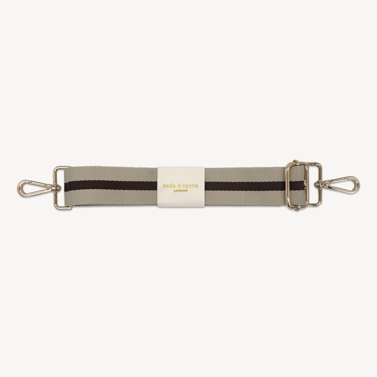 Light Mocha Stripe Strap
