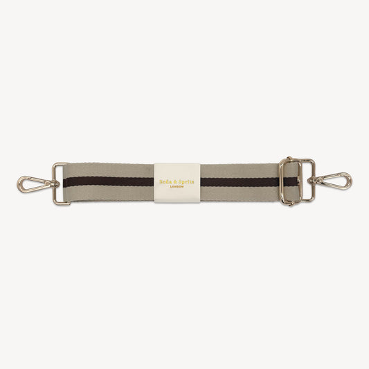 Light Mocha Stripe Strap
