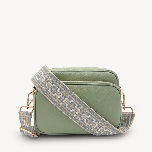 Stone Washed Tapestry Strap