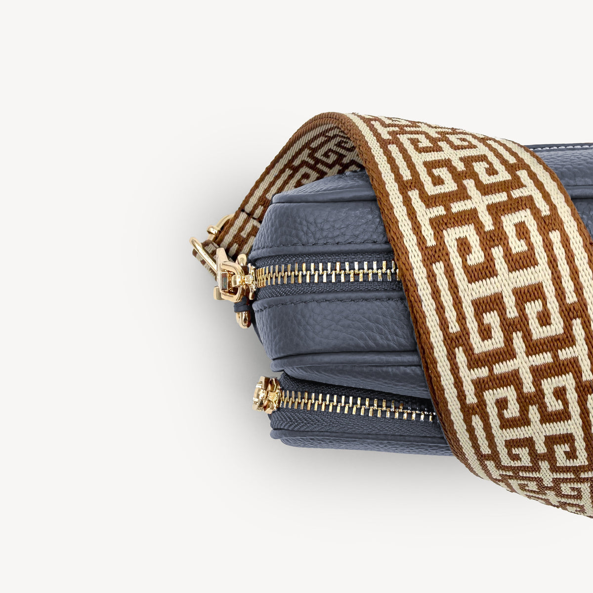 Tan & Stone Greek Strap