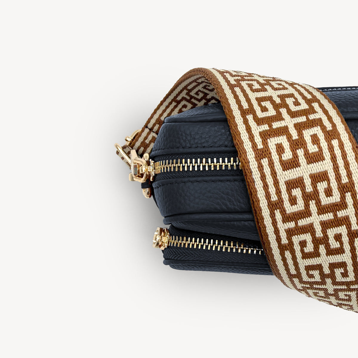 Tan & Stone Greek Strap