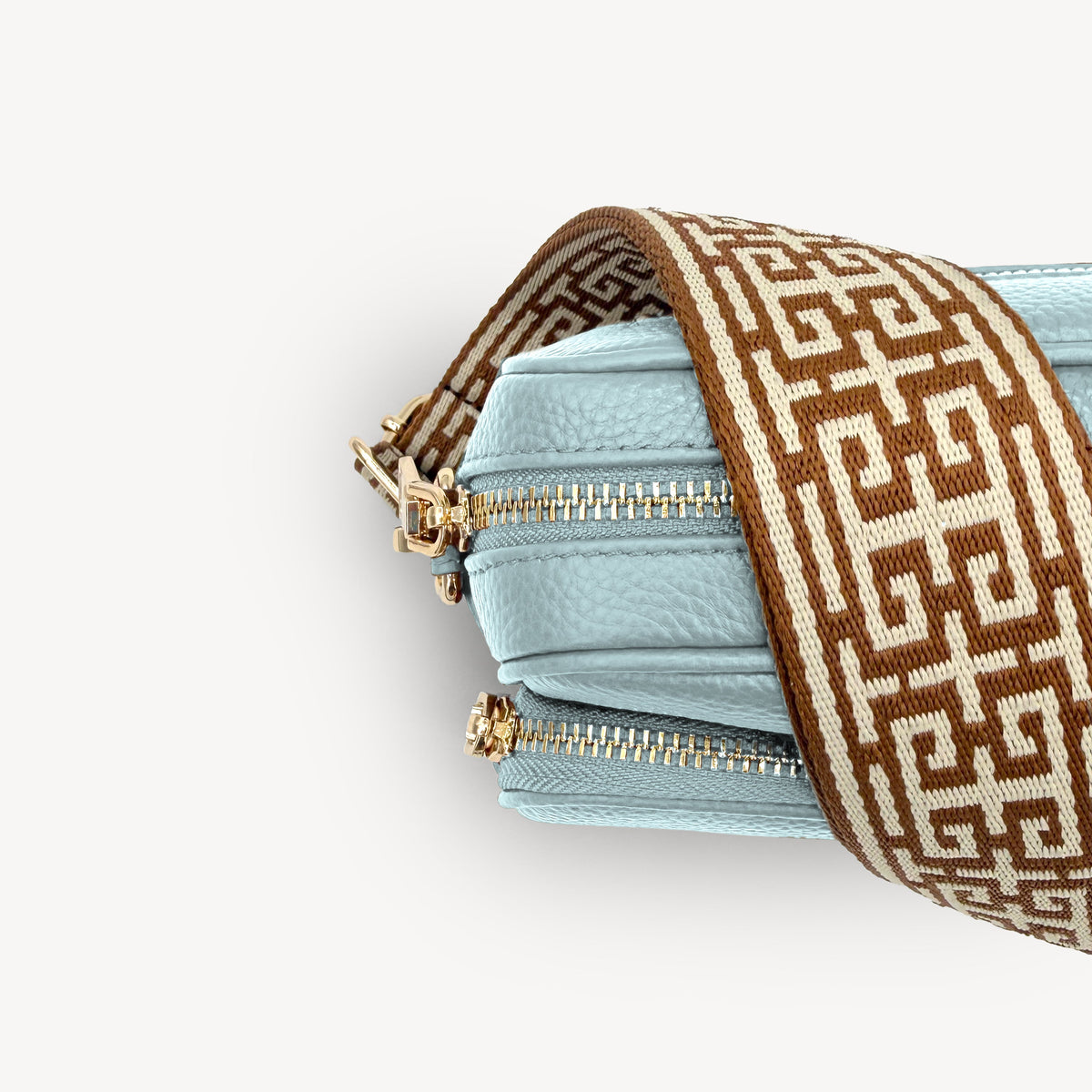 Tan & Stone Greek Strap