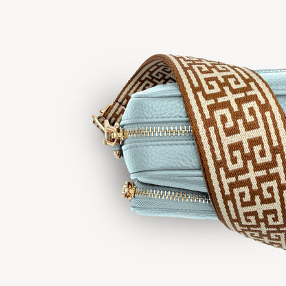 Tan & Stone Greek Strap
