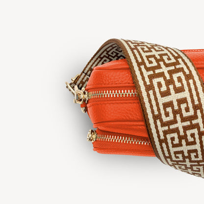 Tan & Stone Greek Strap