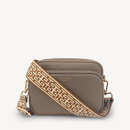 Tan & Stone Greek Strap