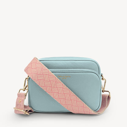Pink & Stone Weave Strap