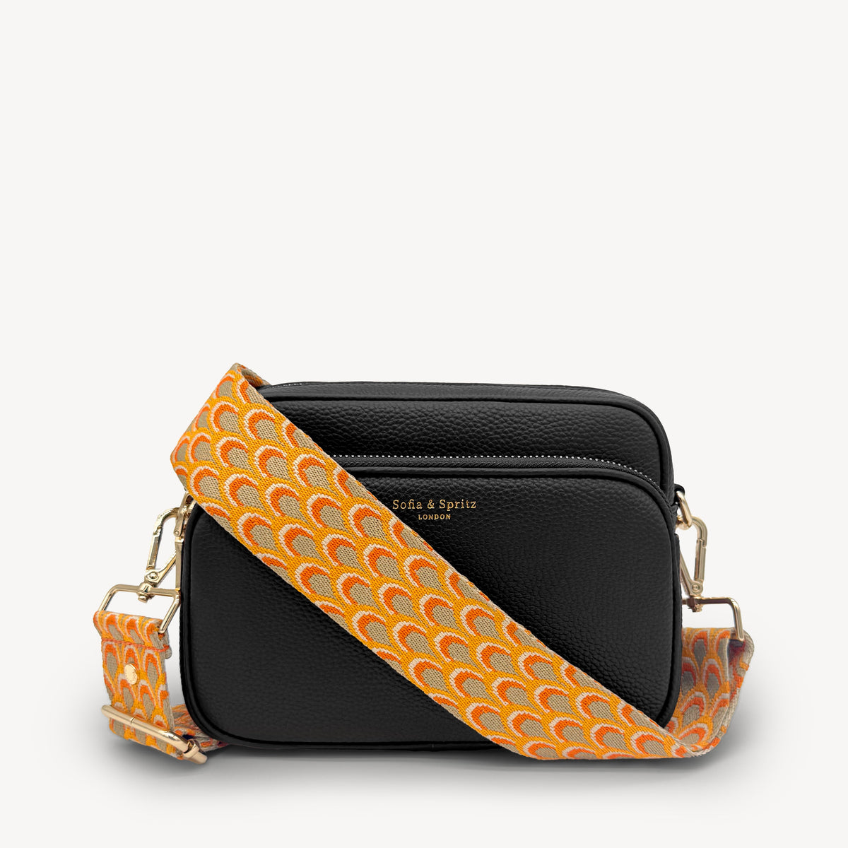 Burnt Orange Peacock Strap