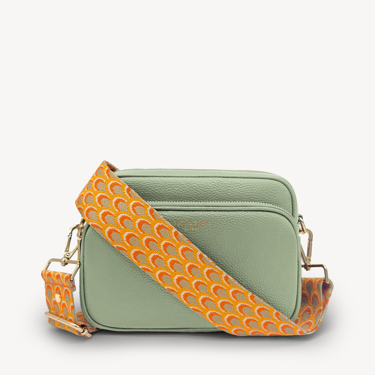 Burnt Orange Peacock Strap