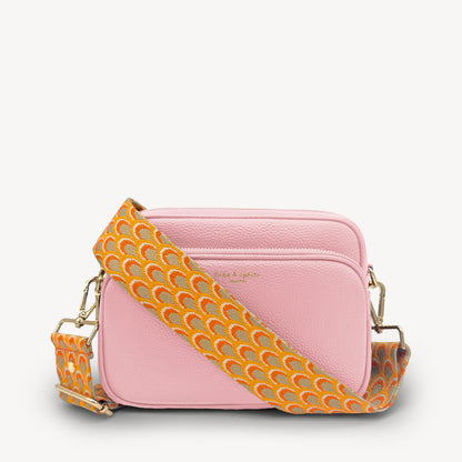 Burnt Orange Peacock Strap