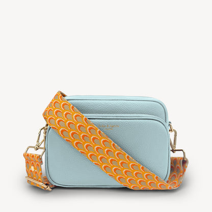 Burnt Orange Peacock Strap