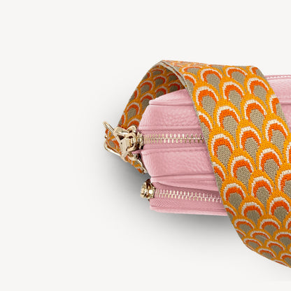 Burnt Orange Peacock Strap