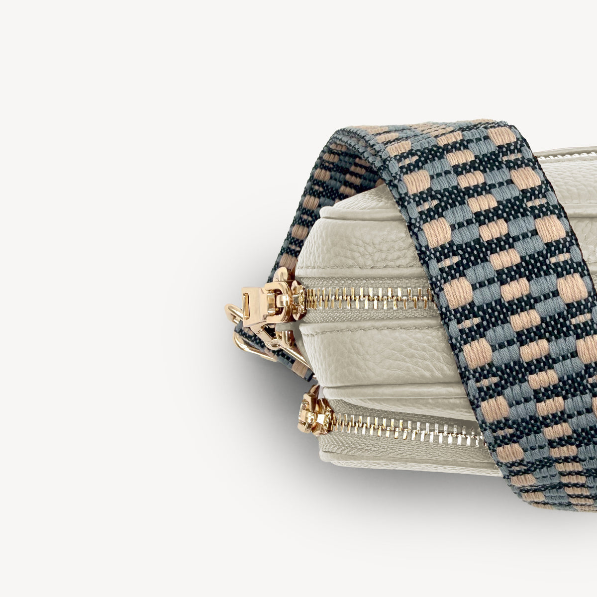 Blue & Stone Zigzag Strap